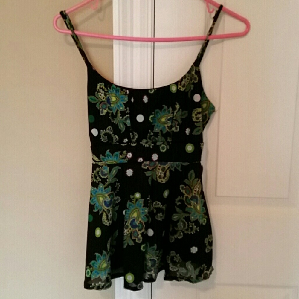 Tank top blouse